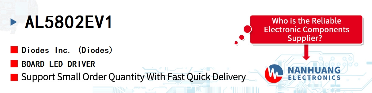 AL5802EV1 Diodes BOARD LED DRIVER