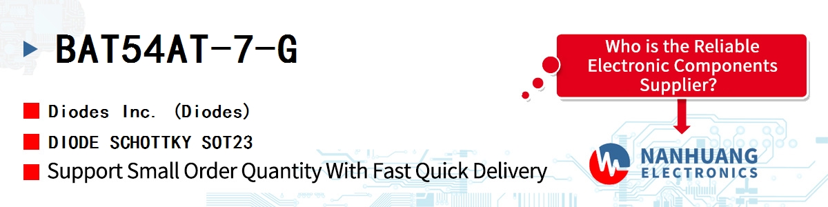 BAT54AT-7-G Diodes DIODE SCHOTTKY SOT23