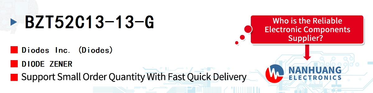 BZT52C13-13-G Diodes DIODE ZENER