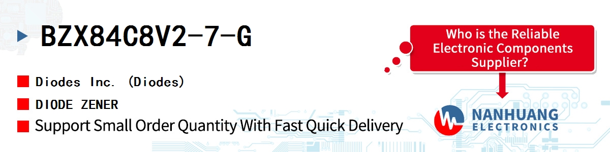 BZX84C8V2-7-G Diodes DIODE ZENER