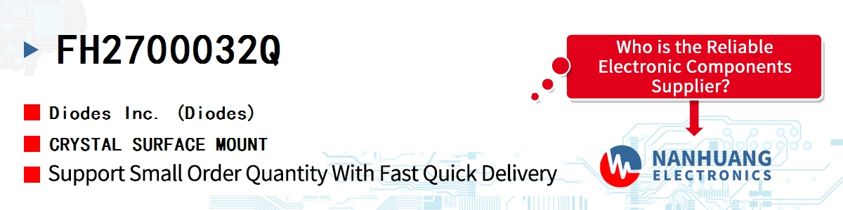 FH2700032Q Diodes CRYSTAL SURFACE MOUNT