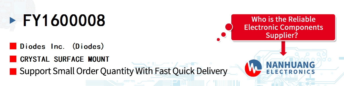 FY1600008 Diodes CRYSTAL SURFACE MOUNT