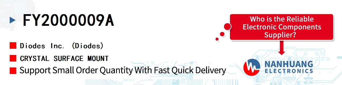 FY2000009A Diodes CRYSTAL SURFACE MOUNT
