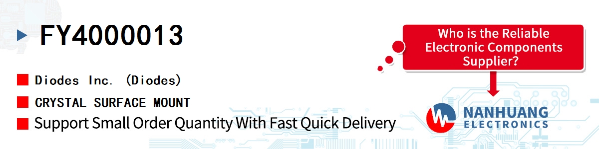 FY4000013 Diodes CRYSTAL SURFACE MOUNT