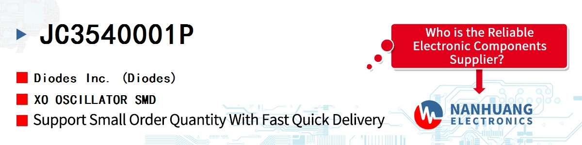 JC3540001P Diodes XO OSCILLATOR SMD