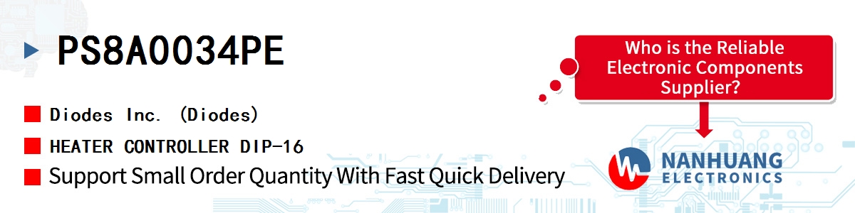 PS8A0034PE Diodes HEATER CONTROLLER DIP-16